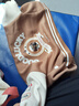 儿童秋冬季新款加绒加厚棒球服外套男女童时尚百搭上衣宝宝洋气装 咖色 90码（建议身高75-85cm) 实拍图