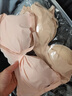 莫代尔 无痕内衣女小胸聚拢上托收副乳薄款夏季性感无钢圈少女生文胸罩 AMN灰紫色+肤色(两件装) 80A (95) 薄款透气 实拍图