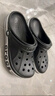 卡骆驰crocs洞洞鞋贝雅男鞋女鞋轻便耐磨一脚蹬拖鞋休闲鞋|10126 白-100 43 (270mm) 实拍图