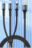 品胜数据线三合一充电器线6a/5a快充100W/66W一拖三适用苹果14/13华为mateXT/p70pro/60小米手机车载 实拍图