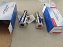 九牧王纯铜三角阀全铜加厚角阀黄铜热水器家用开关止水阀冷热水4分通用 全铜三冷二热加厚角阀【五只】 实拍图