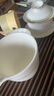 金镶玉功夫茶具套装陶瓷羊脂玉白瓷泡茶杯盖碗家用送人礼品盒 至尊白瓷 实拍图