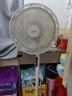 美的（Midea） 【国家补贴】电风扇家用远距送风遥控智能落地扇七叶智能感温立式电扇宿舍卧室摇头 40CM大网罩杏色35mkl 实拍图