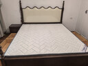 百达费迪实木床法式复古全实木双人主卧大床中古风高箱储物婚床 床+5D乳胶棕垫 1.5*2米框架结构 实拍图