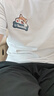 JEANSWEST LIFE真维斯白色t恤男士纯棉夏季宽松休闲短袖情侣潮牌男女款半袖体恤 实拍图