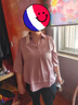 俞兆林妈妈春秋装套装衣服大码夏天2025新款50-60岁中老年女夏装t恤洋气 豆沙上衣+黑色裤子 2XL (建议105-120斤) 实拍图