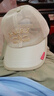 现货夏季帽子男女网纱棒球帽时尚绣花遮阳帽户外刺绣字母防晒帽 卡其色 可调节 实拍图