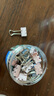 得力(deli)40只19mm彩色长尾夹省力票夹 5#小号金属燕尾夹 办公用品 40只/筒 专供款TP-8555ES 实拍图