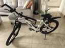 Jeep吉普山地车自行车学生成人减震碟刹通勤变速越野青少年巡航者C800 巡航者-一体轮-钢琴白 24寸(建议身高140-160cm) 24速运动版 实拍图