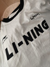 李宁短袖T恤宽松男女同款棉质圆领足球元素运动上衣AHSU657 实拍图