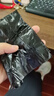 利得平口垃圾袋600只单面0.8丝黑色45*50cm厚款塑料袋家用办公经济款 实拍图