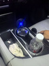 光多拉车载烟灰缸防飞灰汽车烟缸带盖便携式烟灰神器可拆式耐高温带烟夹 实拍图