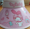 Hello Kitty儿童帽子夏季大帽檐防晒遮阳帽男女童空顶太阳帽 TKM1086凯蒂猫 实拍图