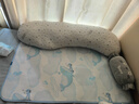 babycare婴儿天丝苎麻凉席宝宝透气凉垫幼儿园抗菌凉席鲸鱼乐车56*100CM 实拍图