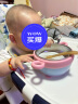 COOKSS婴儿辅食碗恒温注水保温碗316不锈钢宝宝婴幼儿吃饭儿童餐具浅蓝 实拍图