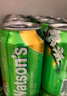 屈臣氏（Watsons）苏打水香草味低糖0脂低卡气泡饮料调酒330mL*24罐新老包装随机发 实拍图