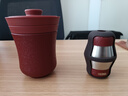 膳魔师（THERMOS）茶旅套装户外露营旅行茶具便携办公保温茶壶茶杯毕业礼物TCMU 【升级涂层内胆】砖红 实拍图