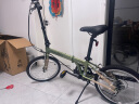 大行（DAHON）D6折叠自行车20英寸6速入门级折叠车成人学生通勤休闲单车KBC061 青草绿 实拍图