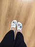 crocs卡骆驰洞洞鞋贝雅卡骆班轻便耐磨一脚蹬休闲鞋|205089 白/深蓝-126 41 /42(260mm) 实拍图