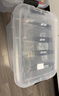 名创优品MINISO家用衣服收纳箱大容量玩具储物箱积木整理箱高透45L 1个装 实拍图