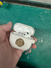 ROCK蜡笔小新适用airpods4保护套Apple airpods四代耳机保护壳皮革收纳盒防摔防尘防盗防指纹经典印章 实拍图