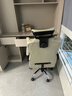 锦汐电脑椅办公椅子电竞椅家用人体工学椅老板椅主播靠背椅皮革转椅 灰色-工学椅【含乳胶坐垫+脚踏】 实拍图