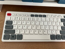 AOC KM720无线键盘鼠标套装 电脑键盘 撞色键盘 防溅洒设计 商务办公家用键盘 白色 实拍图
