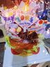 宫薰生日蜡烛扇子装饰惊喜祝福语扇子扇形展开网红创意派对 实拍图
