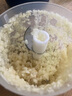 绞肉机小型打蒜器家用绞蒜切蒜器多功能辅食料理机电动蒜泥神器蒜蓉机自动切菜机压蒜器 蓝色-升级大电机 0.26L 实拍图