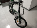 凤凰（Phoenix）折叠车自行车成人男女款超轻便携可放后备箱20寸迷你小型变速单车 20寸铝架【禧玛诺变速】凤飞白 实拍图