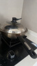 九阳（Joyoung）炒锅304不锈钢蜂窝不粘炒锅炒菜锅平底煎锅家用不挑炉灶30cm 实拍图