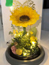 Para Ella向日葵永生花高级感生日礼物女生感恩节圣诞节高档实用精致纪念日 实拍图