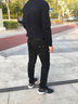 花花公子（PLAYBOY）男士牛仔裤秋冬季2025新款商务休闲长裤子男百搭弹力直筒裤子男 880复古蓝 4XL 实拍图
