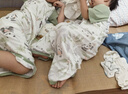 威尔贝鲁（WELLBER）【吸湿排汗】宝宝睡袋3-6岁婴儿童短袖睡衣夏亲肤睡裙樱野兔120cm 实拍图