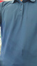 京东京造【100支高洁纱】polo衫男短袖男士t恤高端送男友礼物衣服 湖蓝色M 实拍图