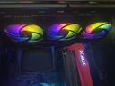 Thermalright(利民) TL-C12C 黑色12cm入门级风压扇 经典磁稳S-FDB轴承 50CM 4PIN串接PWM接头 1550转速 实拍图