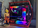 华硕（ASUS）ROG GR701 创世神机箱 吹雪机箱 EVA明日香联名台式机箱ARGB灯板全塔定制机箱翻毛皮白色机箱 黑红龙珠主题（黑红创世神+灯板） 实拍图