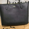 蔻驰（COACH）【官方授权店】奢侈品coach女包ZIP30托特包单肩Zip30送女友礼物 4454IMBLK黑色 实拍图