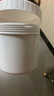 佳叶（JIAYE）加厚耐用食品级正方形防潮收纳桶塑料桶桶钓鱼桶养鱼储水桶包装桶 500ML白色螺旋罐-无刻度（小罐子） 实拍图