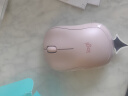 罗技（Logitech）M221轻音鼠标 无线鼠标 办公鼠标 对称鼠标 带无线微型接收器 茱萸粉 实拍图