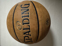 斯伯丁（SPALDING）篮球飞行员06十字型防尘吸湿皮料室内外通用7号成人青少年77-739Y 实拍图