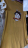 俞兆林（YUZHAOLIN）女童睡裙儿童睡衣夏季薄款纯棉中大童家居服童装 猫爪女孩 晒单实拍图