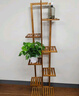 丝竹阁实木中式阳台花架置物架客厅电视机旁展示架客厅落地式多层绿植架 实拍图