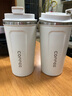 美厨（maxcook）水杯马克杯保温咖啡杯 304不锈钢杯子户外便携豆浆杯带盖510ml 实拍图