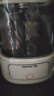 九阳（Joyoung）净萃养生壶迷你家用全玻璃煮茶器 316L茶篮 1L办公室0金属0胶水恒温烧水壶 K10D-WY103（茶） 实拍图
