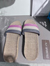 和居优品  亚麻拖鞋男居家夏季情侣家用室内地板简约舒适日式防滑凉拖鞋女 粉色 35-36 实拍图