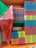布鲁奇钻面彩窗磁力片儿童玩具男孩3-6岁磁力积木益智玩具1-3岁生日礼物 实拍图