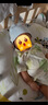 贝肽斯婴儿帽子春秋款新生儿男宝宝胎帽无骨护囟门帽小萌熊蓝色3一12月 实拍图