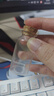 DIY造型小瓶迷你玻璃瓶漂流瓶许愿瓶香水瓶手机挂件挂绳吊坠配件 随机一个 实拍图