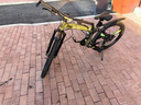 Jeep吉普自行车折叠山地男女学生26寸27速公路单车战神-苍岭绿/三刀轮 实拍图